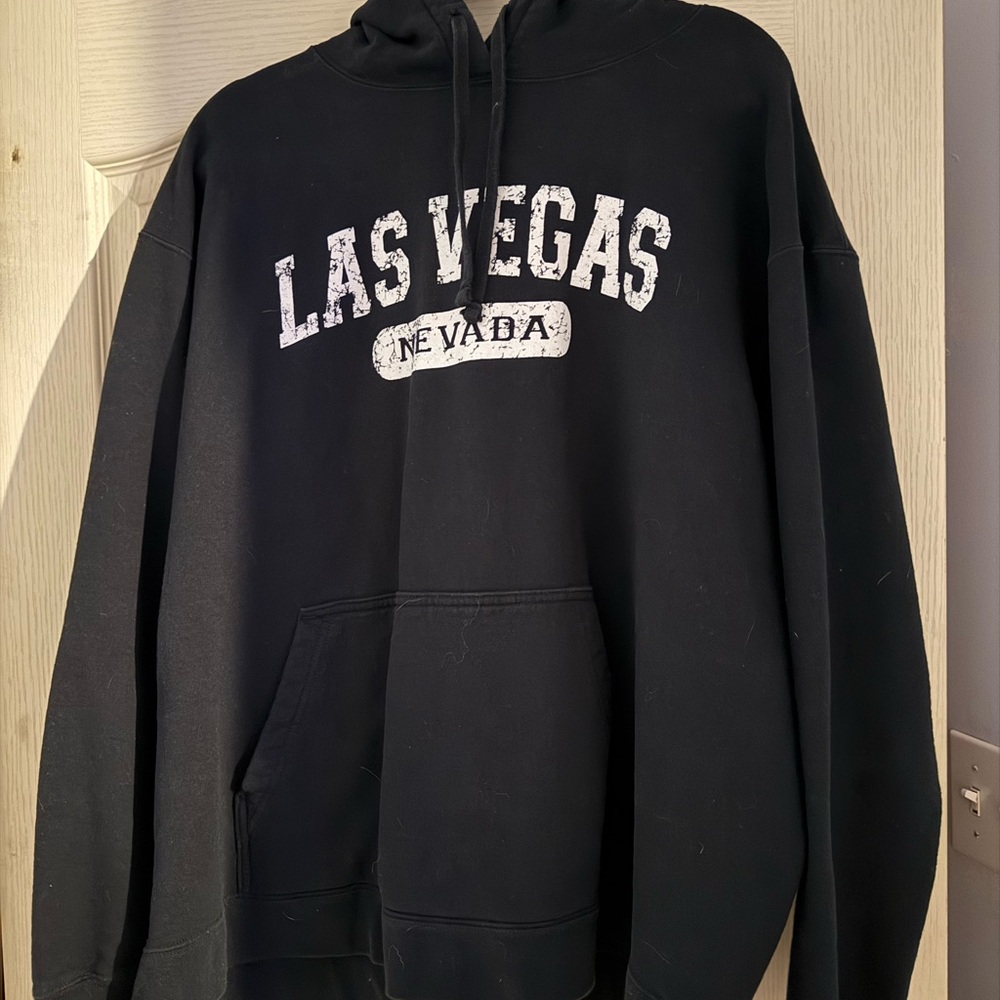 Black Las Vegas Hoodie 2XL